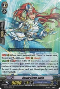 Battle Siren, Cipla - G-BT13: Ultimate Stride - Cardfight Vanguard card