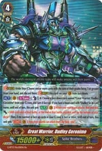 Great Warrior, Dudley Geronimo - G-BT13: Ultimate Stride - Cardfight Vanguard card