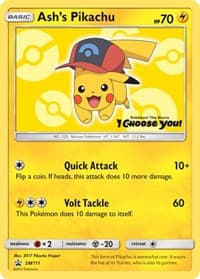 Ash's Pikachu - SM111 - SM Promos - Pokemon card