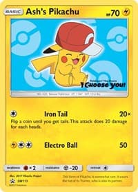 Ash's Pikachu - SM113 - SM Promos - Pokemon card