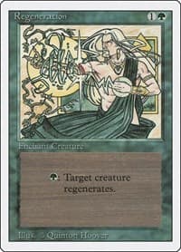 Regeneration - Revised Edition - Magic: The Gathering card