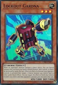 Lockout Gardna - Circuit Break - YuGiOh card