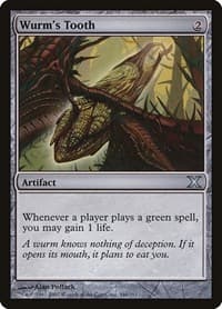 Wurm's Tooth - 10th Edition - Magic: The Gathering card