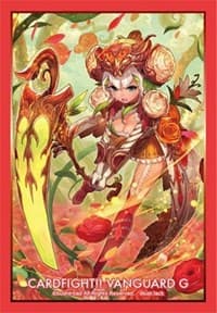 Bushiroad Sleeve Collection Mini Vol.257 Cardfight!! Vanguard: Ranunculus of Searing Heart, Ahsha (70-Pack) - Bushiroad Card Sleeves - Card Sleeves card