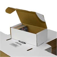 400 Count Storage Box - BCW Card Storage Boxes - Collectible Storage card