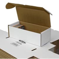500 Count Storage Box - BCW Card Storage Boxes - Collectible Storage card