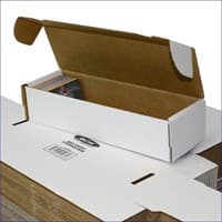 660 Count Storage Box - BCW Card Storage Boxes - Collectible Storage card