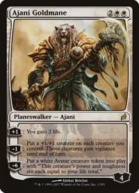 Ajani Goldmane - Lorwyn - Magic: The Gathering card