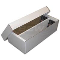 Shoe Storage Box (Holds 1600 Cards) - BCW Card Storage Boxes - Collectible Storage card