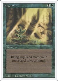 Regrowth - Revised Edition - Magic: The Gathering card