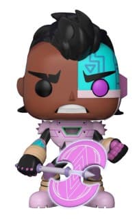 Teen Titans Go! The Night Begins To Shine: Cyborg (Glow in the Dark) (Toys R Us Exclusive) - Pop! Vinyl - Funko card