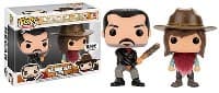 The Walking Dead: Negan & Carl Grimes 2-Pack (Books-A-Million Exclusive) - Pop! Vinyl - Funko card