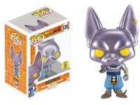 Dragon Ball Z: Ressurection F: Beerus (Metallic) (SDCC 2016 Exclusive) - Pop! Vinyl - Funko card