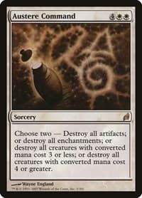 Austere Command - Lorwyn - Magic: The Gathering card