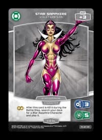 Star Sapphire - Violet Lantern - Green Lantern - MetaX TCG card