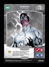 Sinestro - Possessed - Green Lantern - MetaX TCG card
