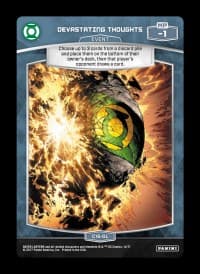 Devastating Thoughts - Green Lantern - MetaX TCG card