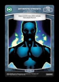Gathering Strength - Green Lantern - MetaX TCG card