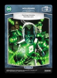 Willpower - Green Lantern - MetaX TCG card