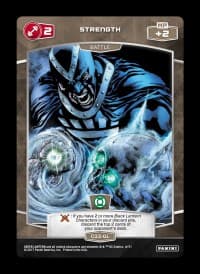 Strength 2 (C33-GL) - Green Lantern - MetaX TCG card