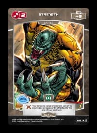 Strength 2 (C34-GL) - Green Lantern - MetaX TCG card
