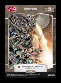 Strength 4 - Green Lantern - MetaX TCG card