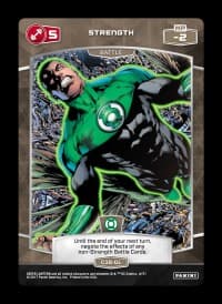 Strength 5 - Green Lantern - MetaX TCG card