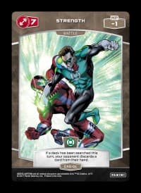 Strength 7 (C40-GL) - Green Lantern - MetaX TCG card