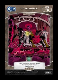 Intelligence 2 - Green Lantern - MetaX TCG card