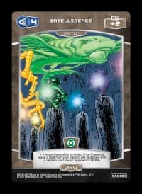 Intelligence 4 (C46-GL) - Green Lantern - MetaX TCG card