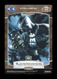 Intelligence 5 (C47-GL) - Green Lantern - MetaX TCG card