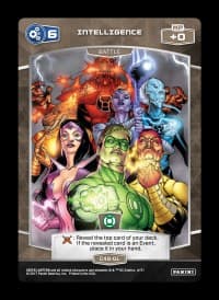 Intelligence 6 - Green Lantern - MetaX TCG card