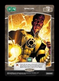 Special 4 (C55-GL) - Green Lantern - MetaX TCG card