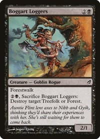 Boggart Loggers - Lorwyn - Magic: The Gathering card