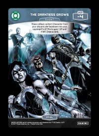 The Darkness Grows - Green Lantern - MetaX TCG card