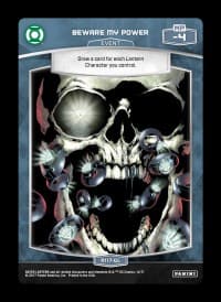 Beware My Power - Green Lantern - MetaX TCG card