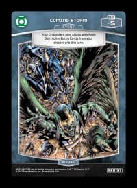 Coming Storm - Green Lantern - MetaX TCG card