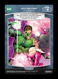Join Our Fight - Green Lantern - MetaX TCG card
