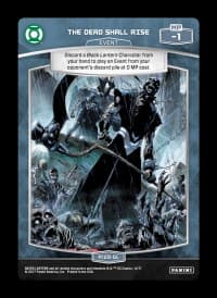 The Dead Shall Rise - Green Lantern - MetaX TCG card
