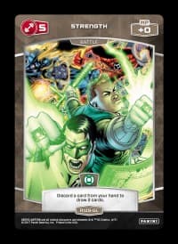 Strength 5 - Green Lantern - MetaX TCG card