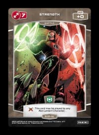 Strength 7 (R131-GL) - Green Lantern - MetaX TCG card