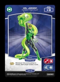 Hal Jordan - Former Test Pilot - Green Lantern - MetaX TCG card