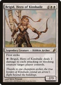 Brigid, Hero of Kinsbaile - Lorwyn - Magic: The Gathering card