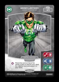 Green Lantern - Green Gladiator (U65-GL) - Green Lantern - MetaX TCG card
