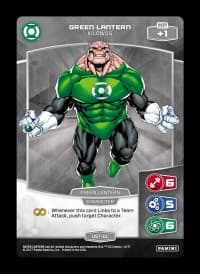 Green Lantern - Kilowog - Green Lantern - MetaX TCG card