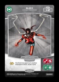 Bleez - Crown Princess - Green Lantern - MetaX TCG card