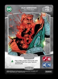 Guy Gardner - Sector 2814 - Green Lantern - MetaX TCG card