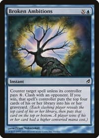 Broken Ambitions - Lorwyn - Magic: The Gathering card