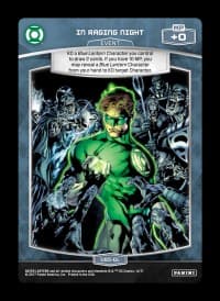 In Raging Night - Green Lantern - MetaX TCG card