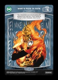 What's Mine is Mine - Green Lantern - MetaX TCG card